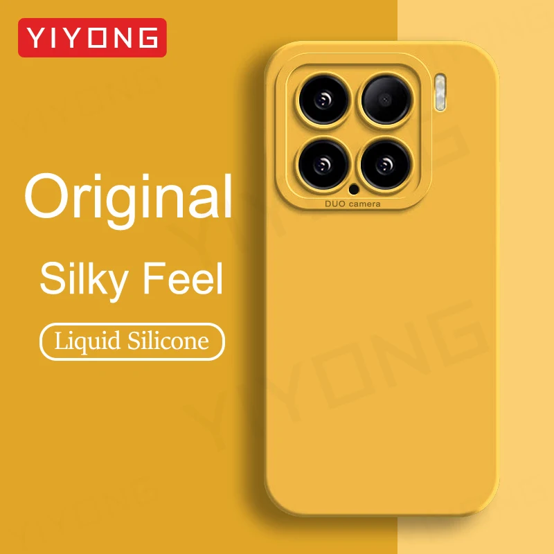 YIYONG Original Liquid Silicone Soft Phone Case - Premium Protection Cover