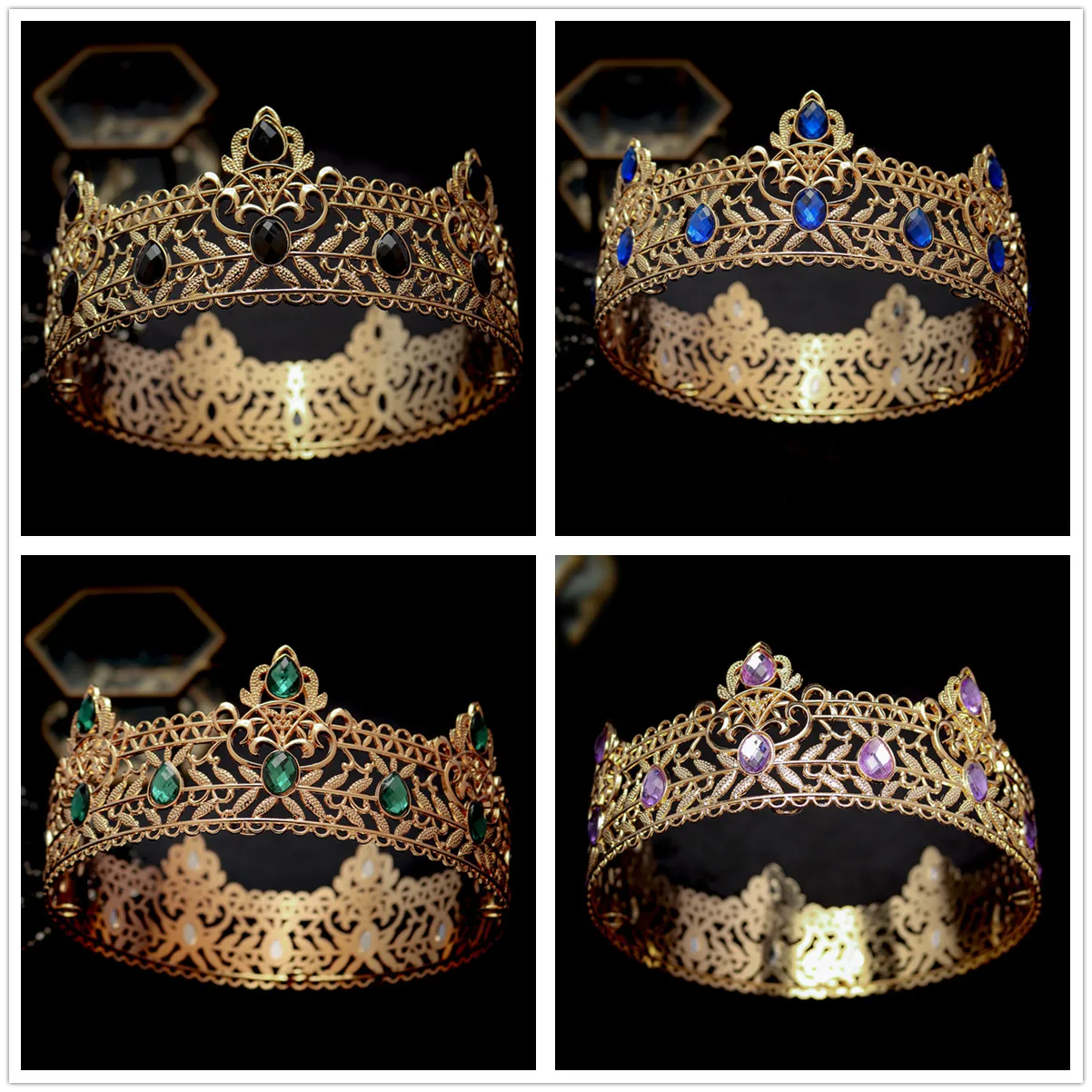 Wedding Tiara Headpiece Hair Accessory for Men
