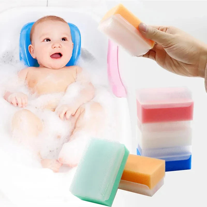 Baby Bath Brush baby brush body brush Sensory Processing Disorder Autism Therapressure Therapy Brush Sponge Hands Scrub Bristle Brushes