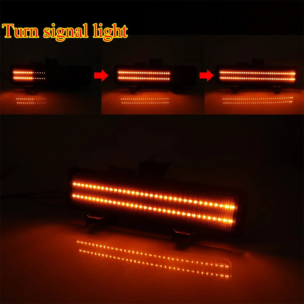 Fit 1998-2004 Chevy S10 Blazer GMC Sonoma Bumper Lights Signal Lamps Left Right