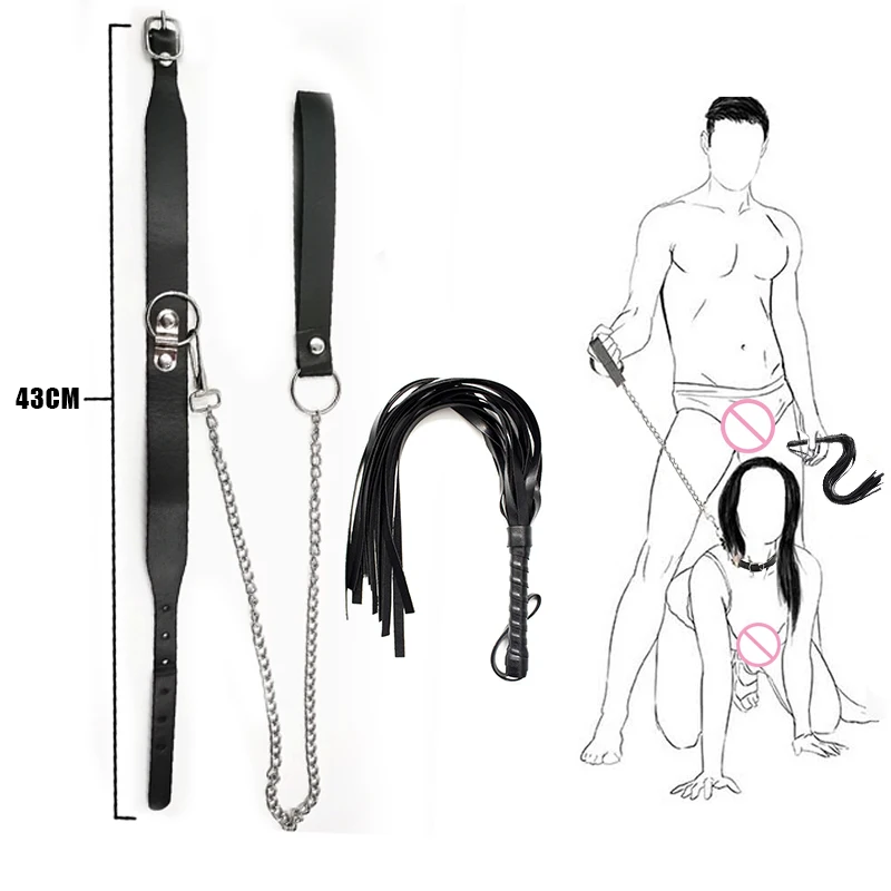 BDSM Bondage Set Kragen Zurückhaltung Fetisch Slave Hund Keine Vibratoren Sex Erotische Produkte Spielzeug Für Erwachsene Für Frauen männer Paare Sex Shop 1