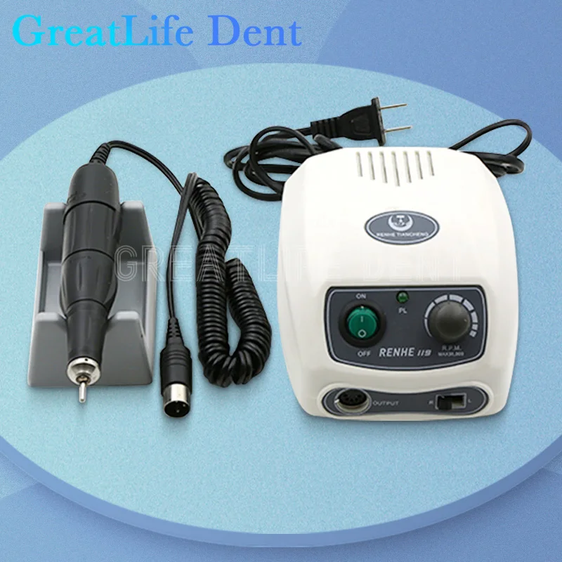 Микромотор GreatLife Dent RENHE 119/119S, 65 Вт, 35000 об/мин