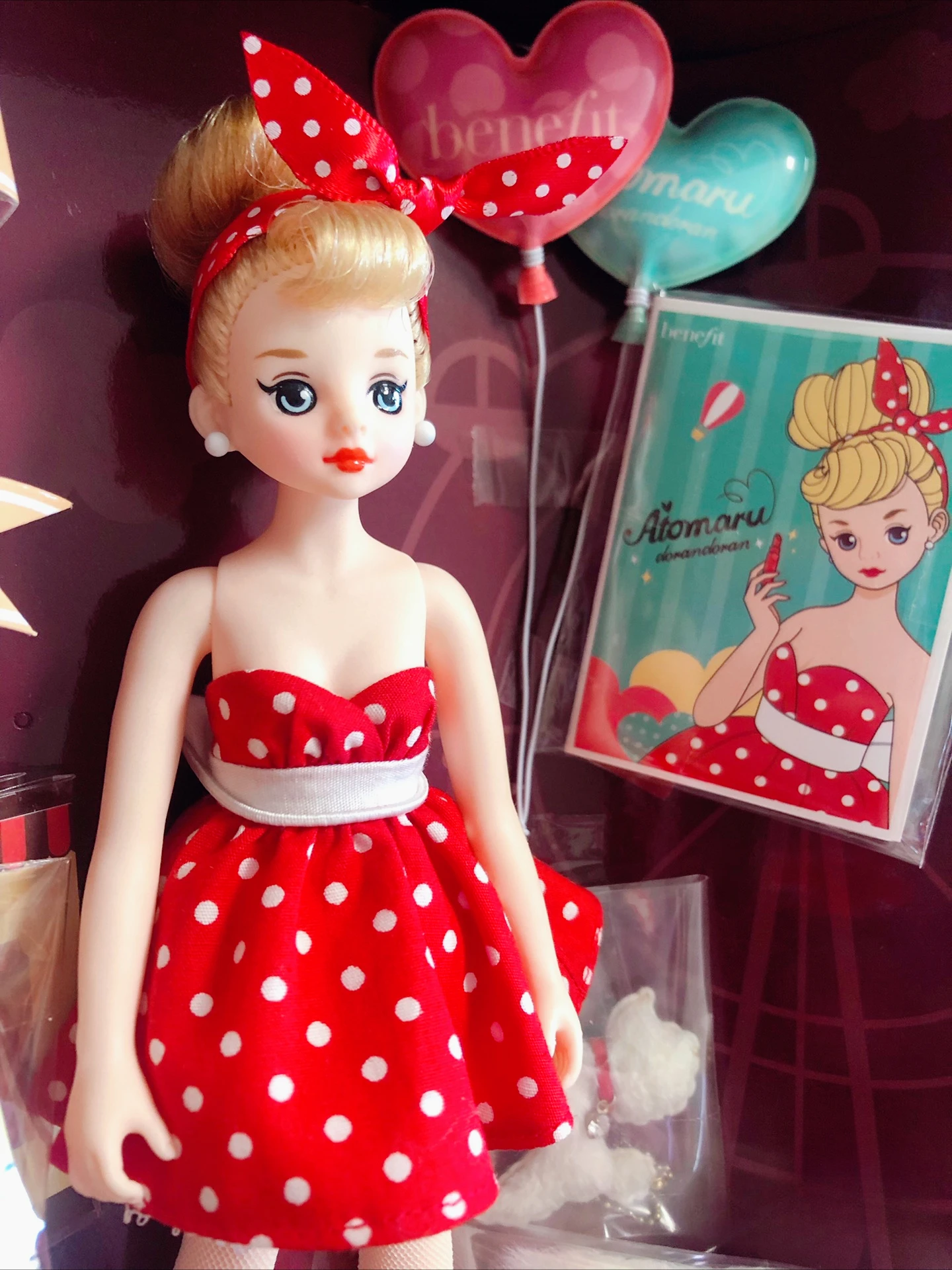 Dorandoran Cute Girl BJD Doll Toy Atomaru ARAM Doran Bear Love Hug