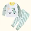 Children Kids Clothes Sets  Boys Girls Suit Pajamas Clothinng Pants Cartoon Autumn Winter Sleepwear Outfits
