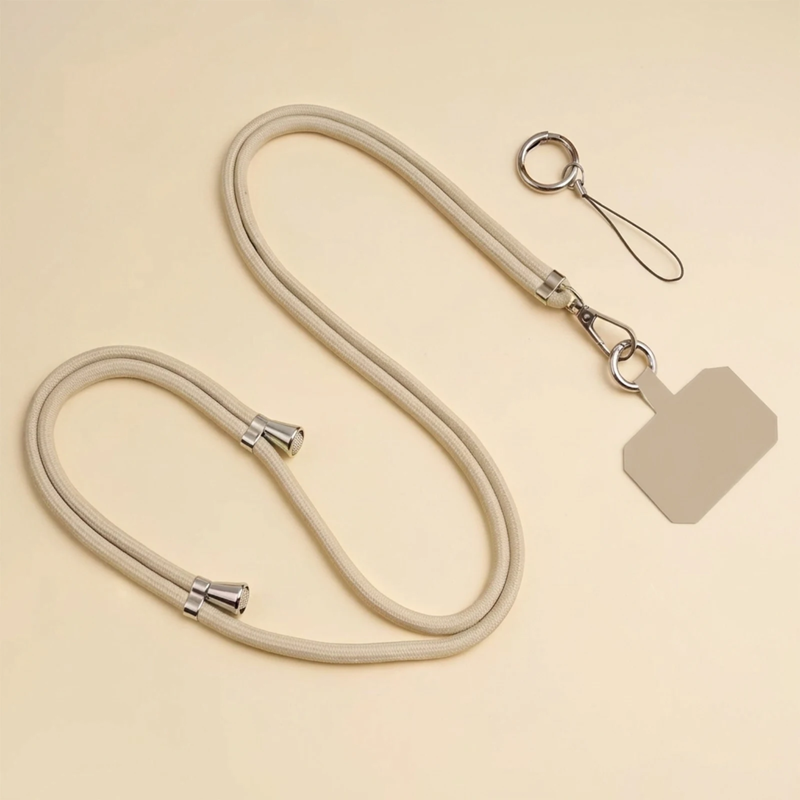 Universal Crossbody Lanyard Necklace Strap with Adjustable Anti-Lost Clip