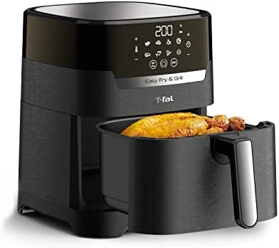 5-Quart Air Fryer with LCD Touch Screen,Black - AliExpress