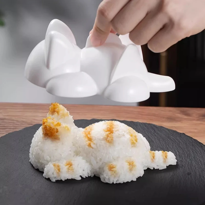 Onigiri Mold Cute Cat Animal Shape Sushi Rice Potato Pumpkin Baking