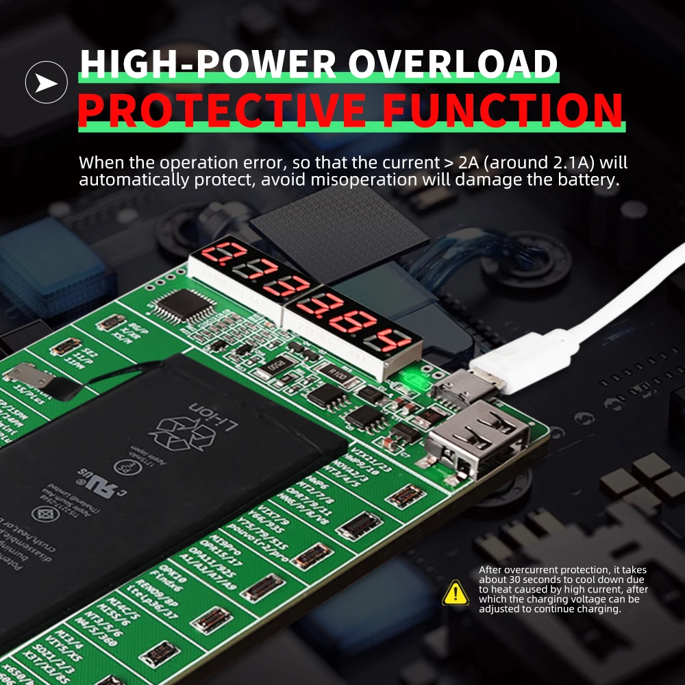Kaisi K-9208 V25 Battery Quick Charging Activation Board For