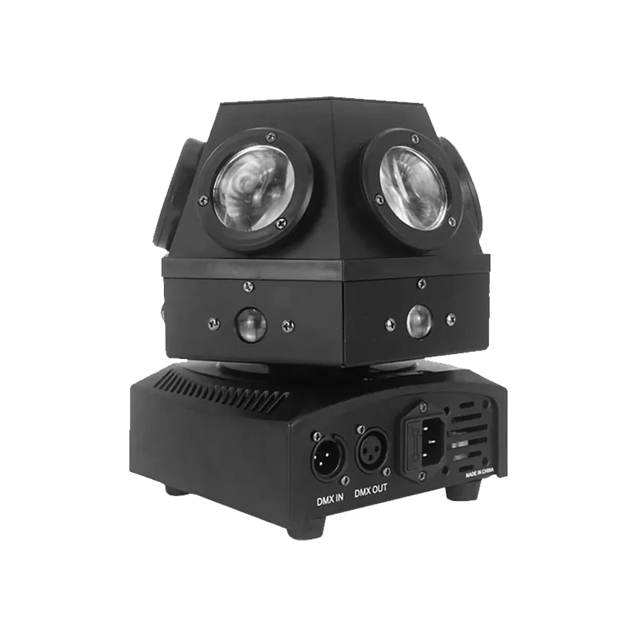 LED 90W 4 in 1 Mushroom Laser Ball DMX512 Voice Controlled Rhythm Light for Home Moving Head Light Indoor KTV Party Disco Light