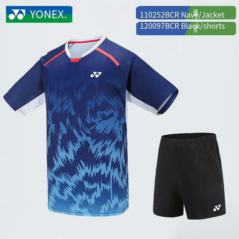 Sport Shorts Jersey Sport Clothing Sportswear Badminton Clothing For Men  Short Sleeve T-shirts 9817 - Badminton Shirts - AliExpress