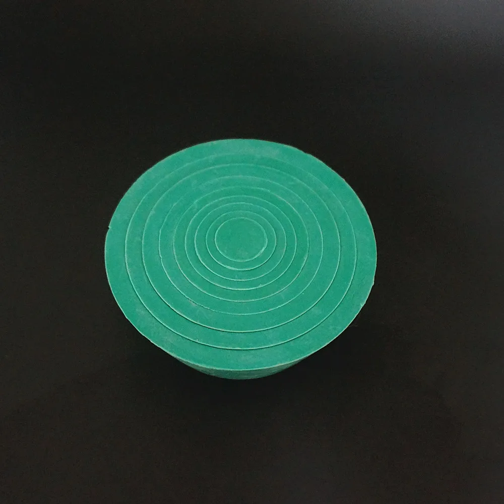 8*1pcs/set rubber green Buchner funnel holder, filter sealing plug filter bottle funnel supporting rubber cushion cover plug