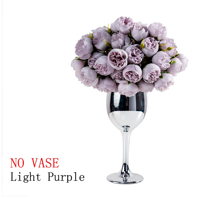Elegant Peony Artificial Bouquet