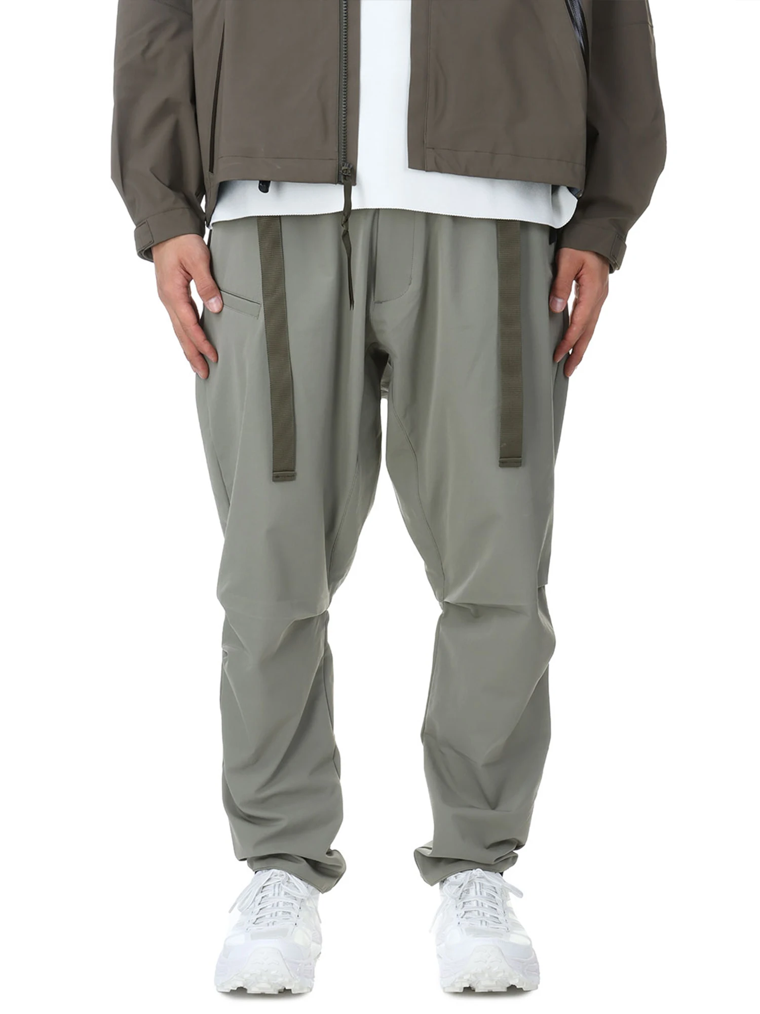 NJWN P5DS Outdoor Workwear Waterproof Loose Trousers Zipper Samurai Cuffed Long Pants Youthful Vitali Sle Casual Pants