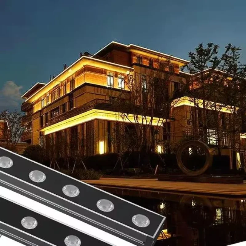 Led Wall Washer Light led wall lamp Outdoor Waterproof Sunproof Billboard Door Bridge Hotel Exterior Wall Project Lighting Outdoor Spotlights
