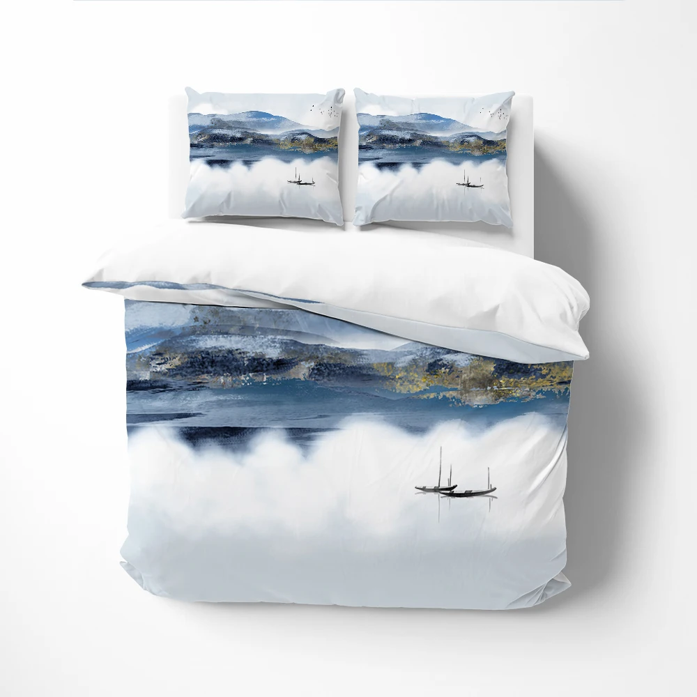 

Customizable size Bedding set euro Single queen king bed linen Quilt/Duvet cover set Linens 2bedrooms Bed set for home ship
