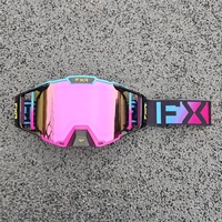 FXR lunettes de moto Anti-buée Snowboard lunettes de Ski hommes femmes lunettes de Motocross cyclisme course Ski lunettes 2