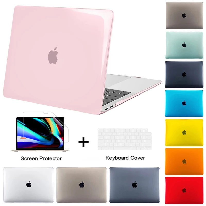 Custodia Per Laptop Per Macbook Pro 16 A2485 M2 Chip Id Touch Bar Per Macbook Pro 16 15.4 A1398 A1286 A1707 A1990 A2141 Cover Per Tastiera