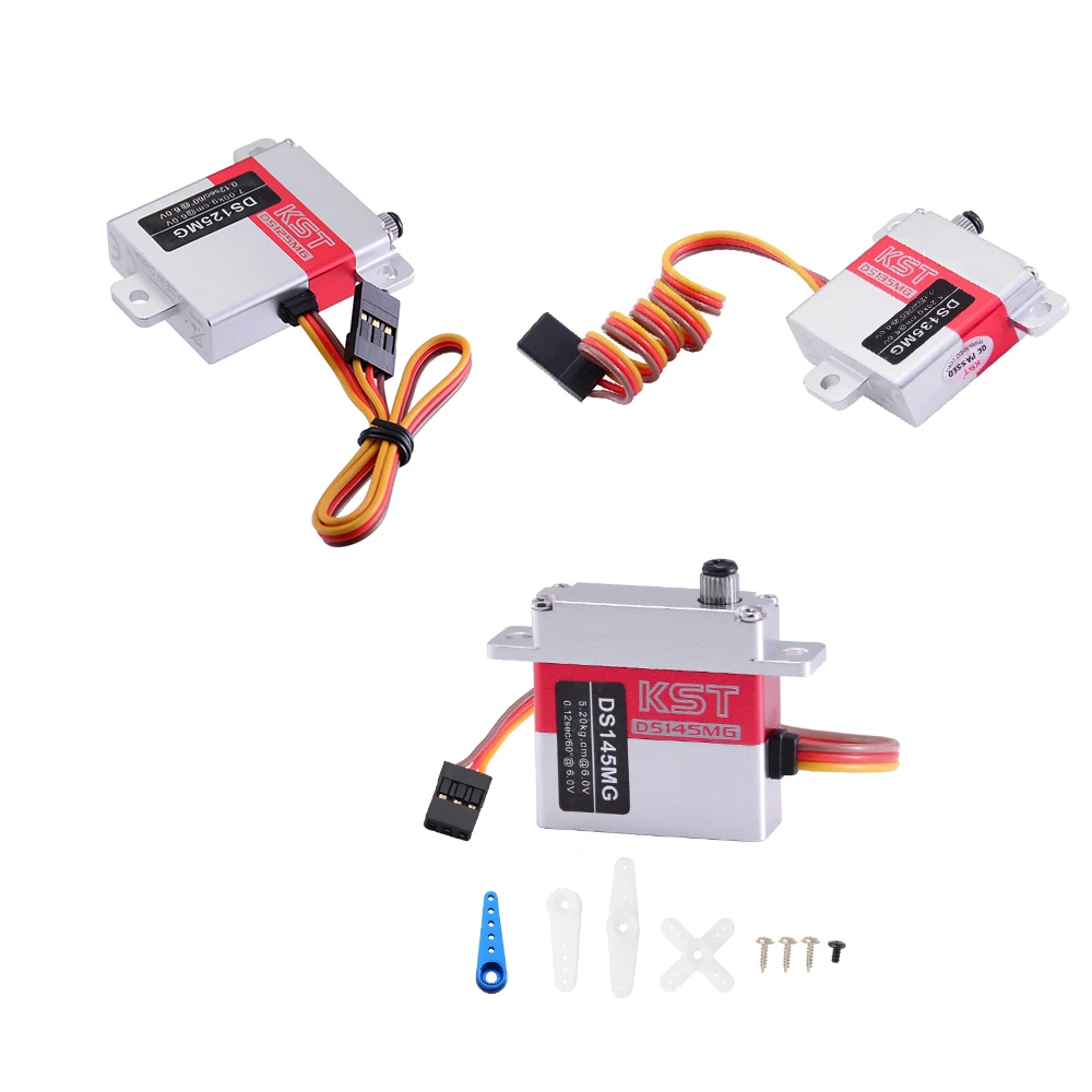 KSTDS125MGDS135MGDS145MGMetalGearDigitalWingServoForRCGlider