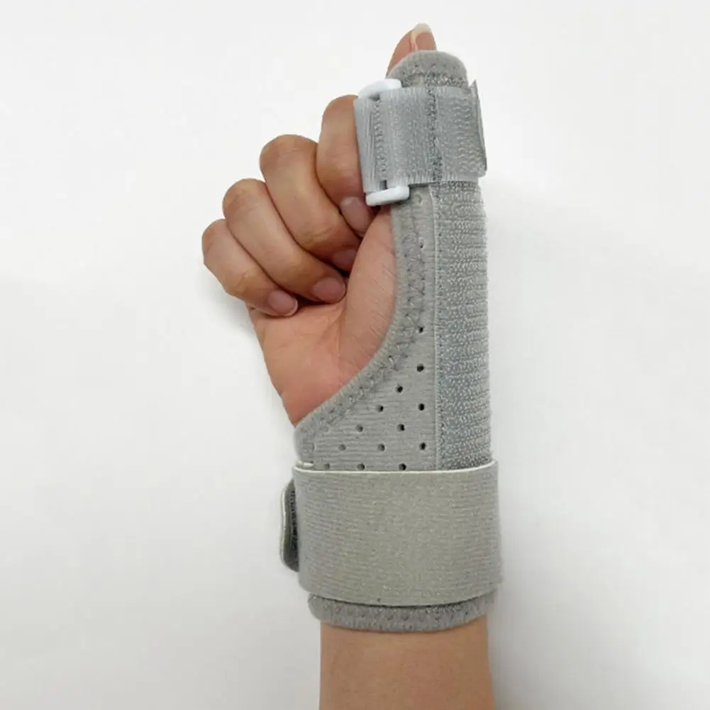 

Фиксированный фиксатор большого пальца для поддержки запястья, регулируемый фиксатор с крепежной лентой, дышащий, удобный для запястья