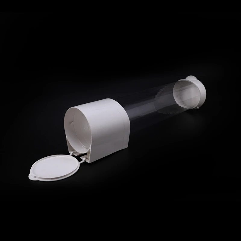 2X Dispenser Automatically Drop Cup Remover Disposable Cup Plastic Paper Dust Storage Rack New