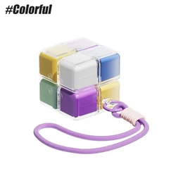 Spacious Foldable Pill Organizer for Vitamins & Supplements - Ideal Travel Companion (Colorful)