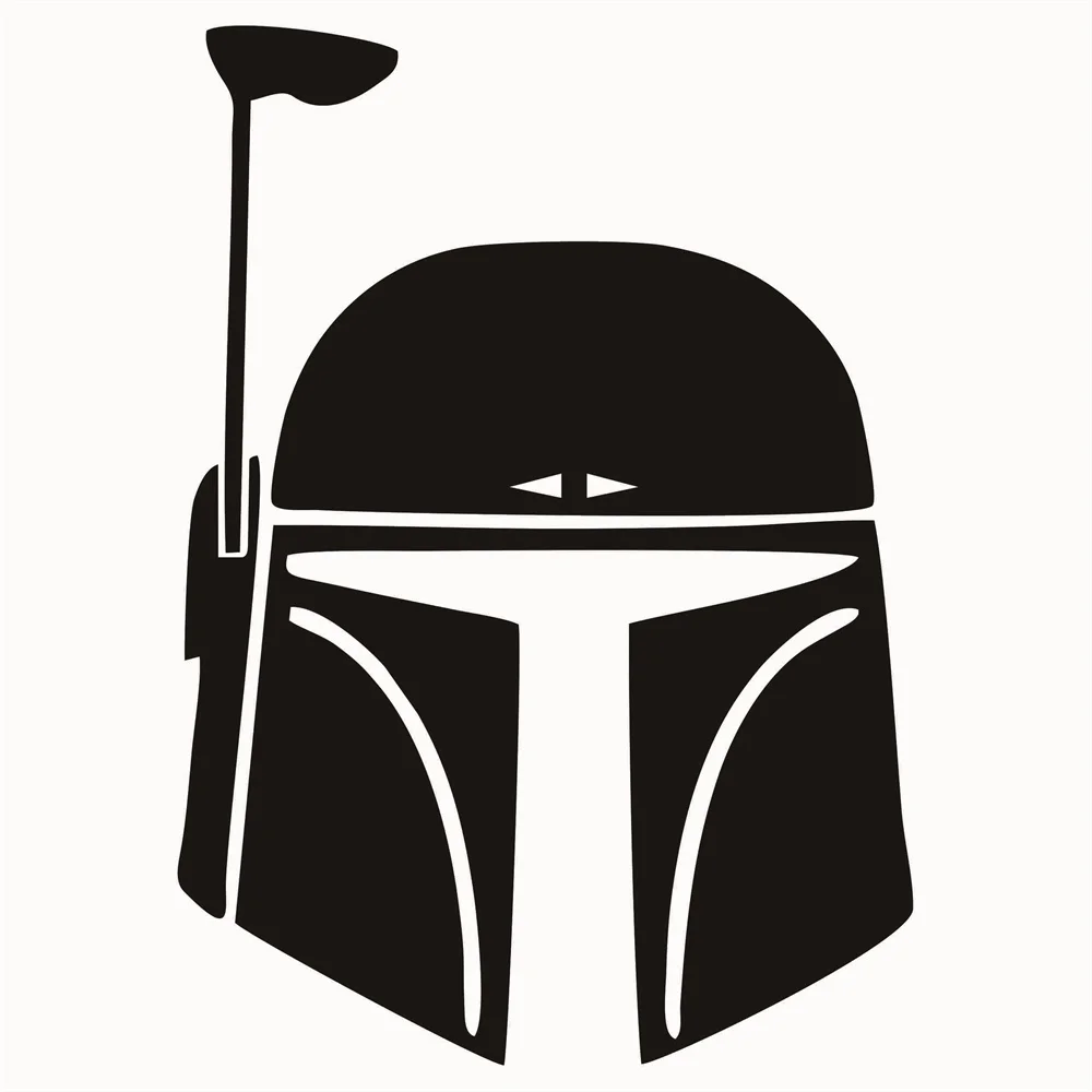 Questo È Il Modo Boba Fett Mandalorian Vinly Car Sticker Laptop Skateboard Helmet Wall Motor Accessorio Per La Decorazione Mobile