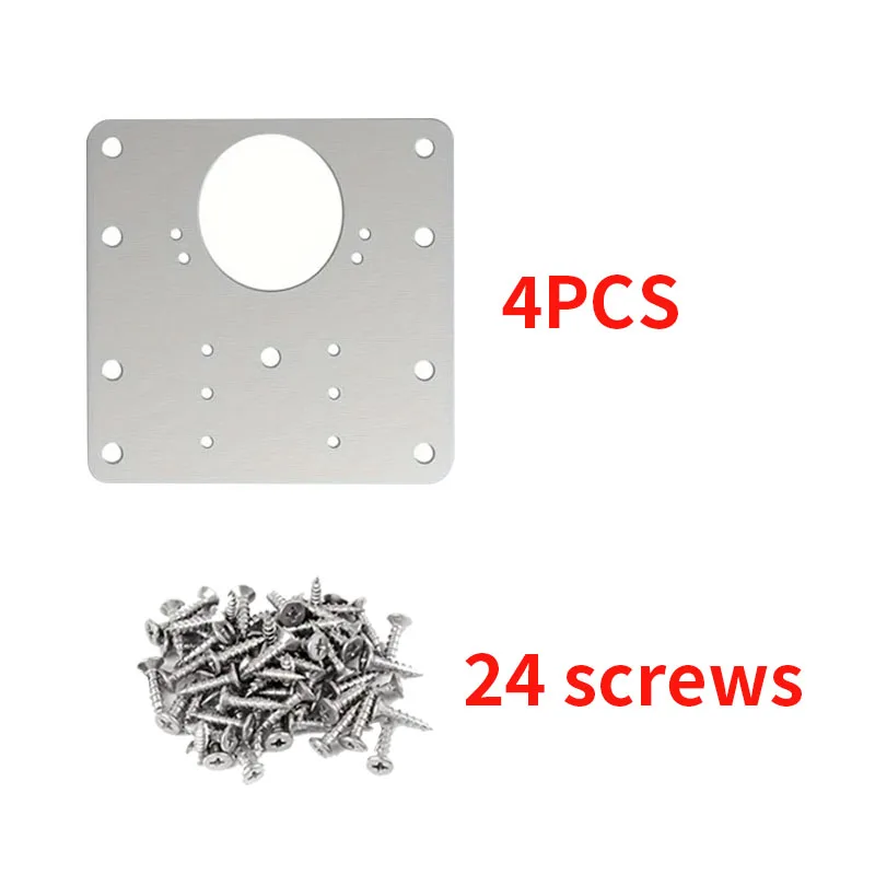 8K 4pcs and 24screws
