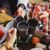 Naturehike Camping Beach Lightweight Titanium Flatware Set Folding Water Cup Mug Tableware Outdoor Cookware Dinner Bowl Cup Mug 3