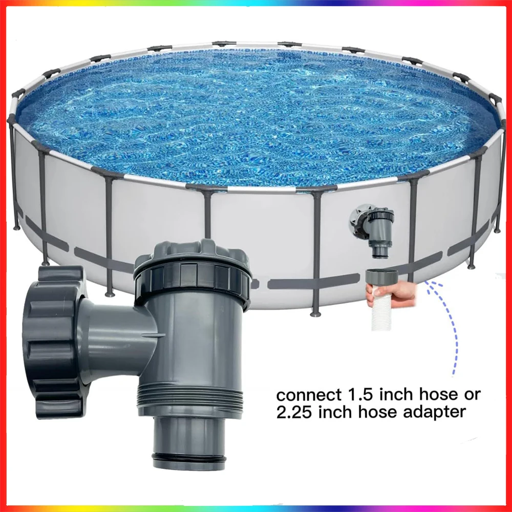Встраиваемый плунжерный клапан для бассейна, соединительный фильтр, насос 38, шланг для Bestway для INTEX, Сменные аксессуары для наружного сада