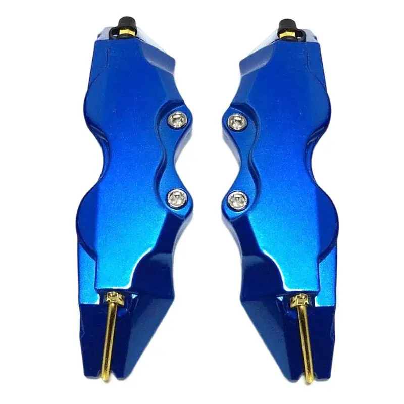 Car Brake Caliper Cover 2pcs 3D Wheel Hub Cover Brake Decorative Caliper Protector Calliper Covers Set