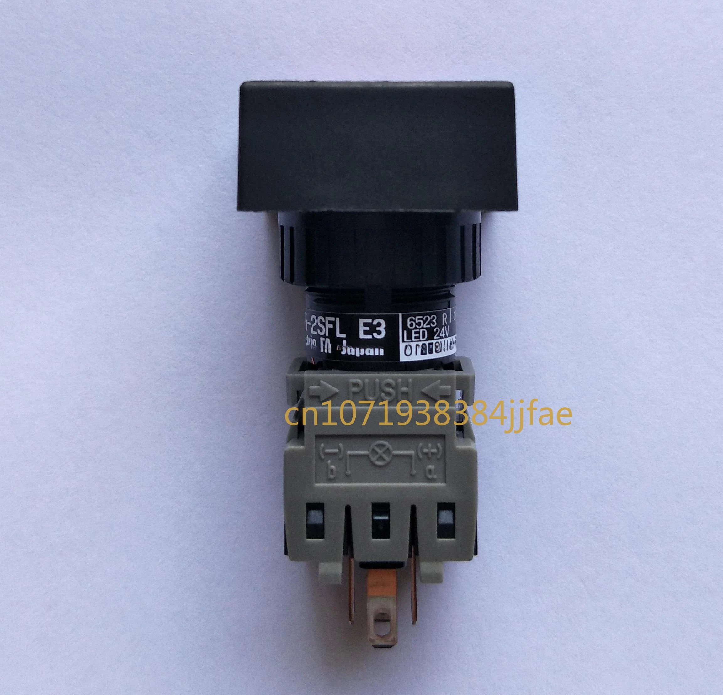 Ah165-2Sfl E3 Led Originale De Japon, 24V, Colore Blanco, Verde, Rojo, Indicador De Boton, Interruptor De 16Mm