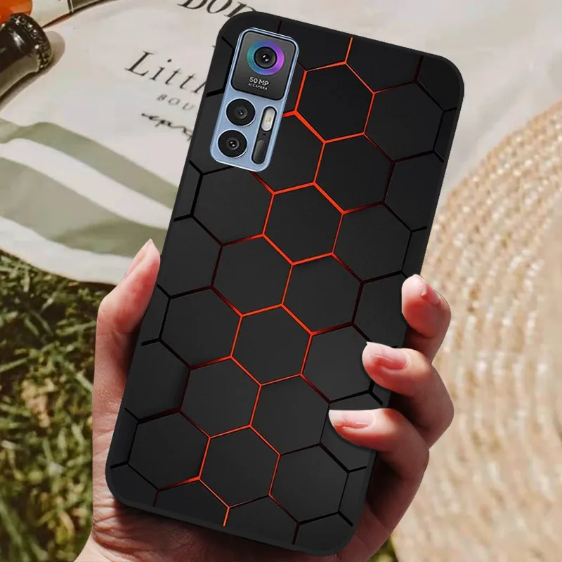 Wolf Lion Shockproof Black Silicone Phone Case Cover