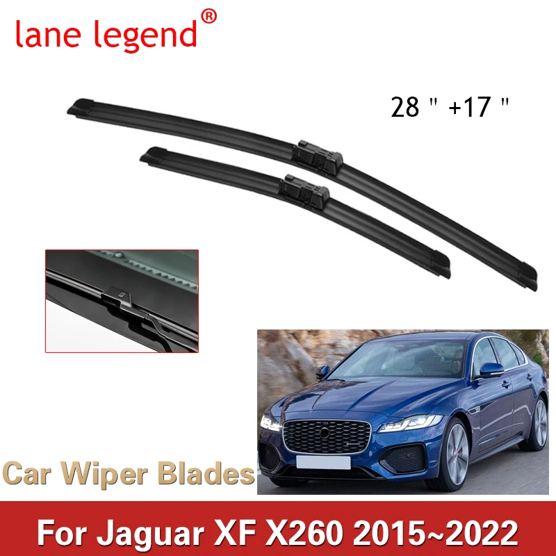 ForJaguarXFX26020152022AccessoriesFrontWindowWiperBladesLHD