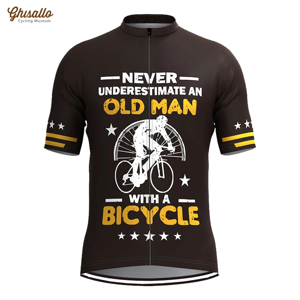 thumbnail image 1 of Conjunto de sudadera de ciclismo de manga corta para hombre, maillot de MTB, ropa de ciclismo, camiseta de verano para hombre mayor, nuevo, 2022, 1 of 4