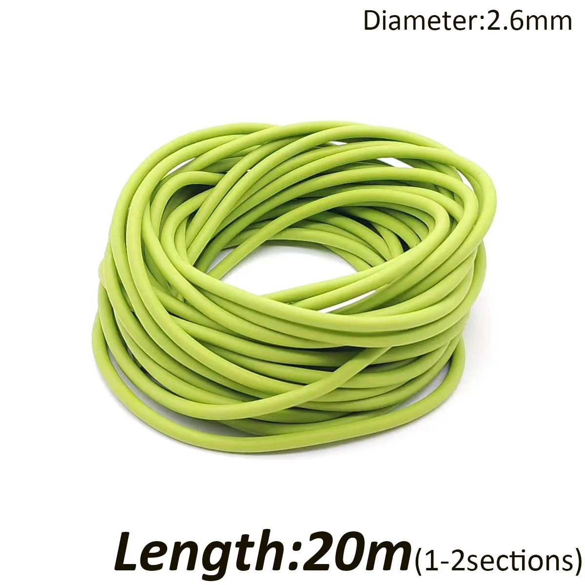 20m Lightgreen 2.6mm