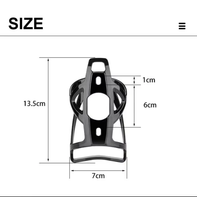 Bicycle Bottle Cages MTB Road Bicycle Water Bottle Holder Cycling Bracket Accessory 2PCS