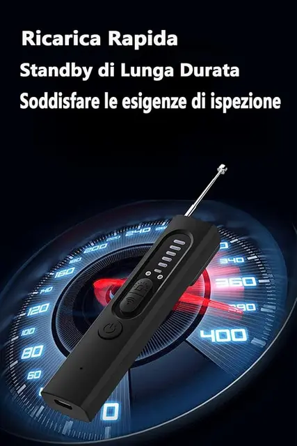 Hidden Camera Detector Anti-Spy Car Multifunctional Hotel Infrared GPS Tracker Listening Device Gadget Security Protection 5