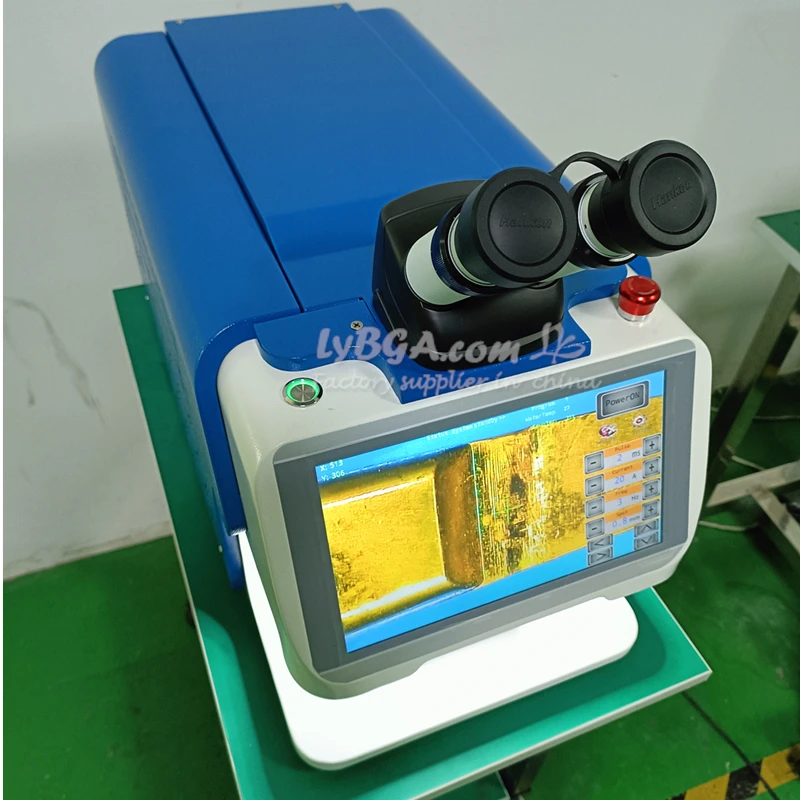 Touch Screen Laser Welding Machine For Jewelry 200W 100W Ring Pendant Micro Laser Soldering Welder With CCD Microscope 220V 110V 3