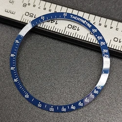 Premium Ceramic Flat Watch Bezel Insert - Replacement Ring - 42.9mm (NO.2 Blue)