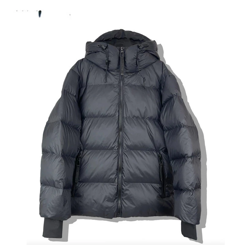 

Women's Hooded Down Jackets Female Lightweight Short Slim White Duck Ladies' Thicken Coats G904