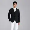 Equestrian Competition Knight Uniform Men's Four Seasons Universal Equestrian Riding Uniform Hw85008 2