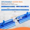 Yjingrui Manual Tile Cutter, For Large Ceramic Porcelain Tiles Up To 87"", Precise Ceramic Tile Cutting Tool, Professional 3