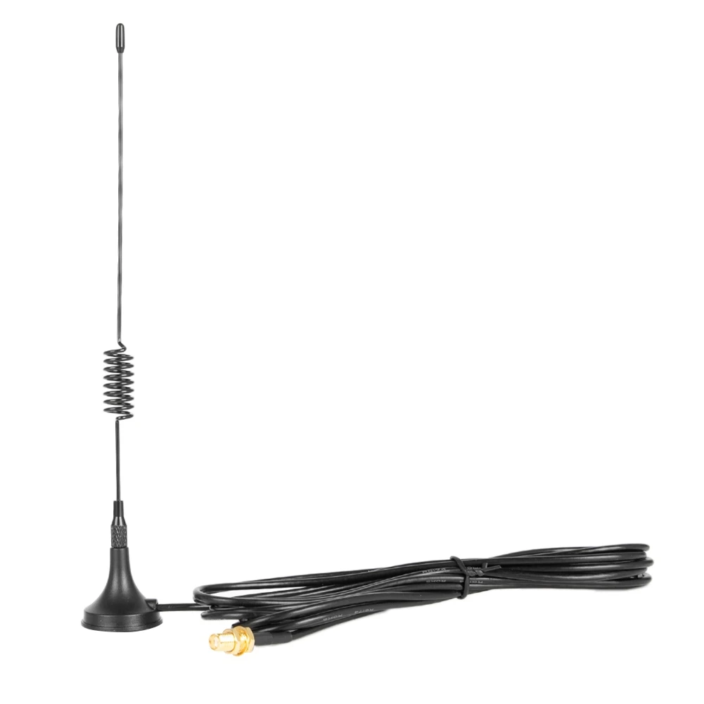 

2PCS SMA-F Car UHF 400-480Mhz Aerials Magnet Antenna Two Way Radio for BAOFENG UV-5R Walkie Talkie