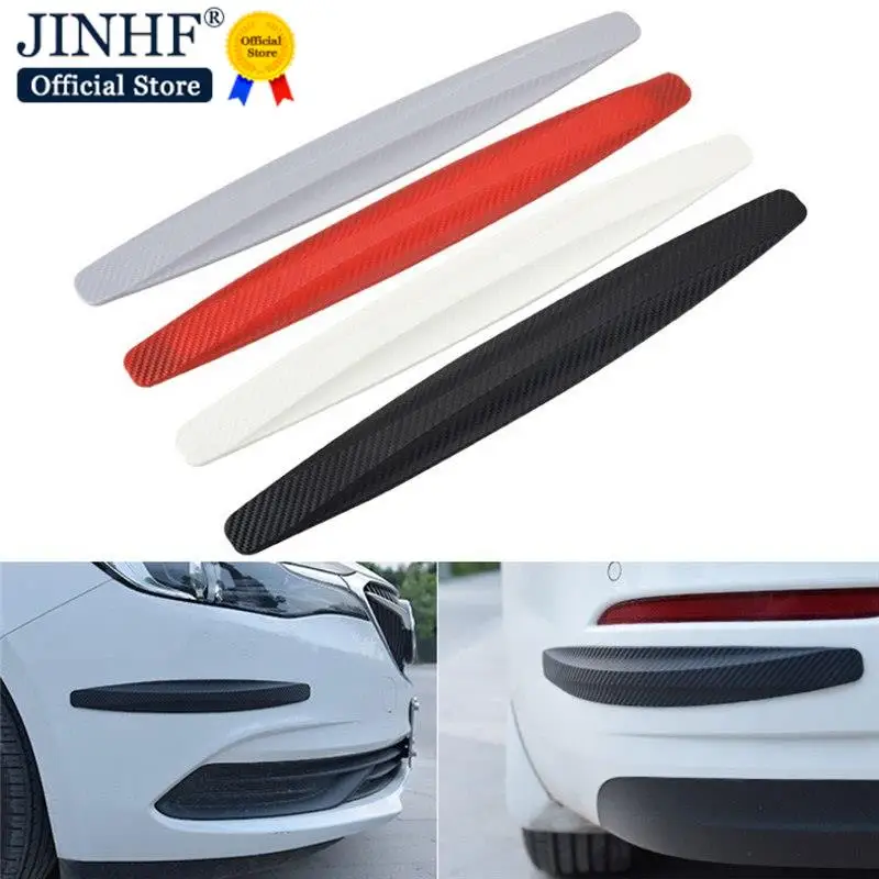 

1Pair Protection Body Protector Rubber Sticker Car Bumper Protector Corner Guard Anti-Scratch Strips Sticker