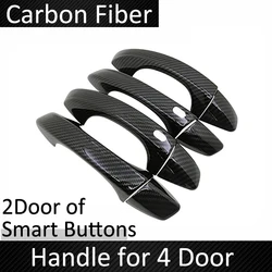 Luxurious Car Door Handle Covers - Anti - Rust Protective Decor (4Handle 2 Buttons)