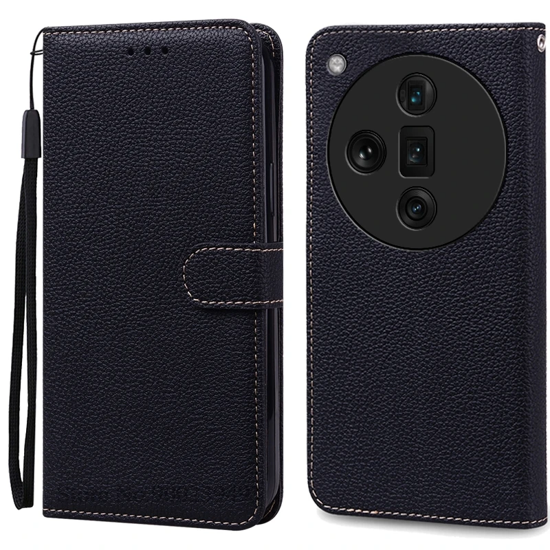 Luxurious Leather Wallet Flip Case - Soft Silicone Cover & Protective Shell