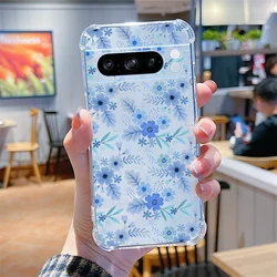 Pixel Series Flowering Season Transparent Phone Case Cover - PIEXL 7 (SJFS - 117)