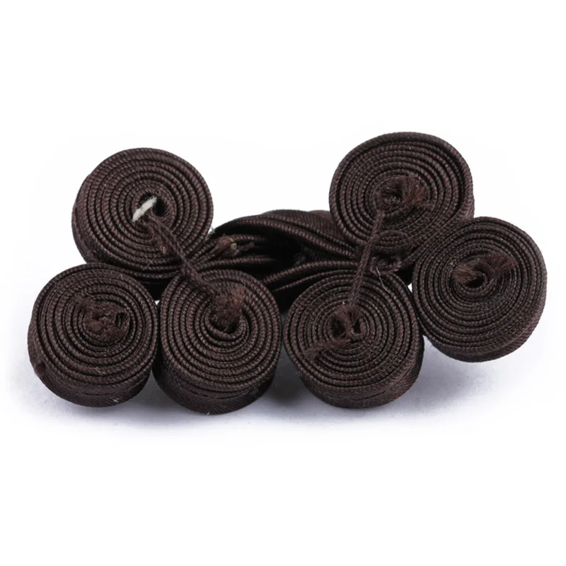 5 Pairs Chinese Cheongsam Tang Suit Buttons Knot Fastener Sewing Three Rounds Cloth Buckle Traditional Handcraft  Accessories 5