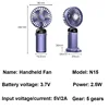 Electric Fan Portable Air Conditioner Mini Cooler Rechargeable Neck Fans for Home Free Shipping Hand Usb Conditioning Blades 6