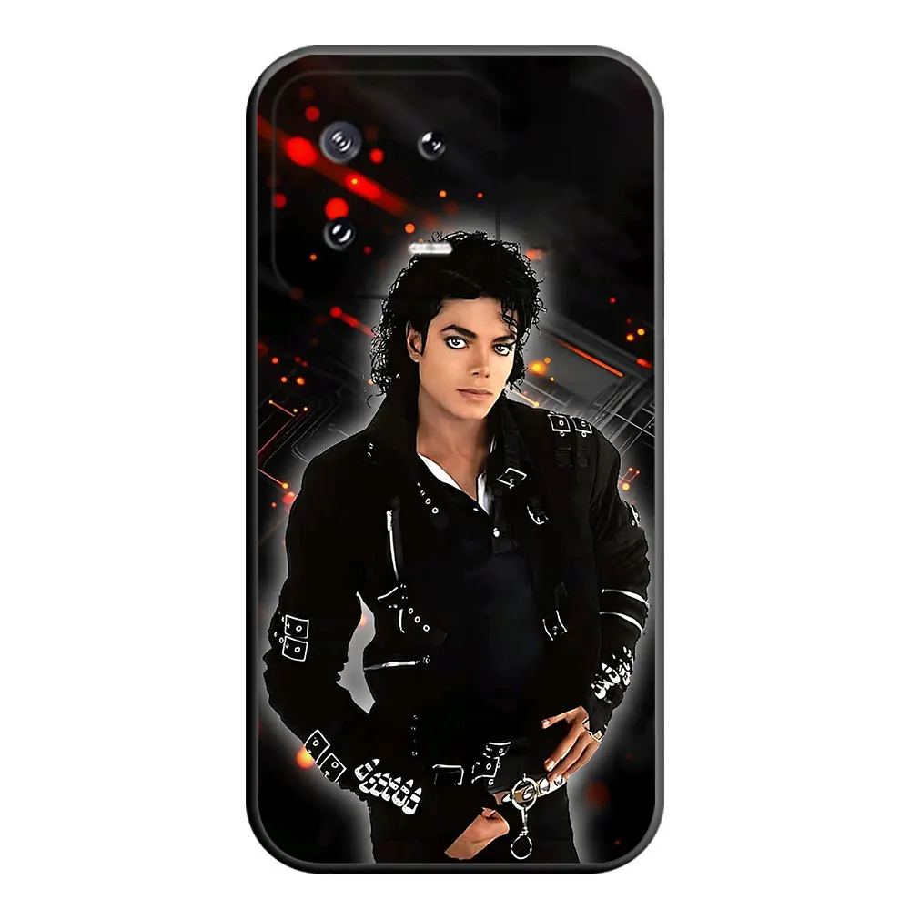 Stylish MJ Michael Jackson Cover Phone Case - Customizable Shell